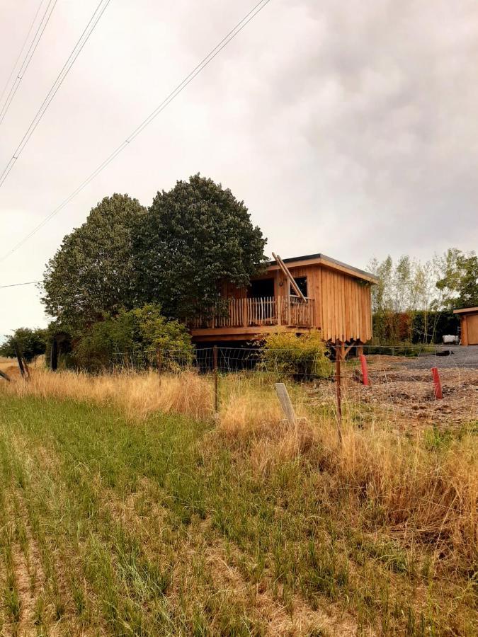 La Cabane Ofuro Villa Celles  Eksteriør billede