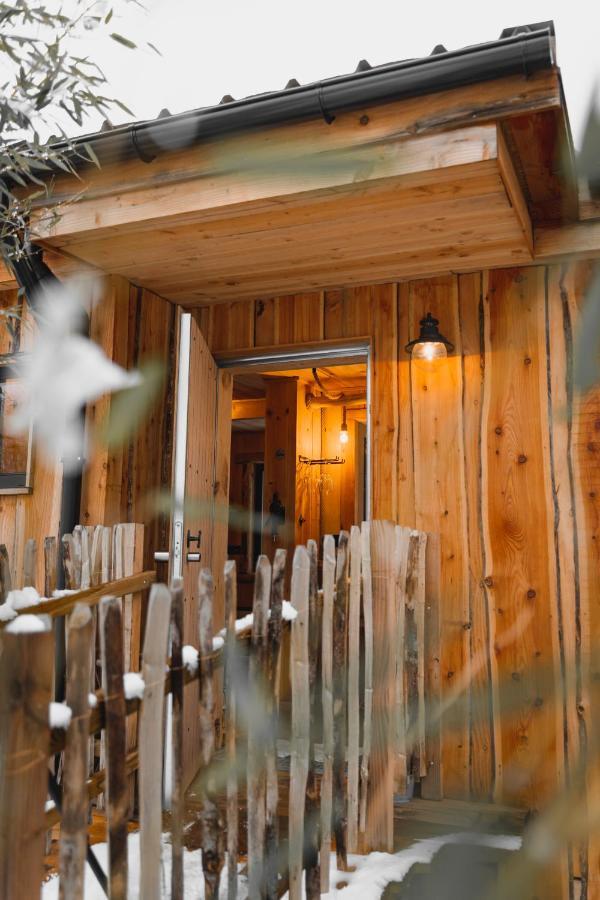 La Cabane Ofuro Villa Celles  Eksteriør billede
