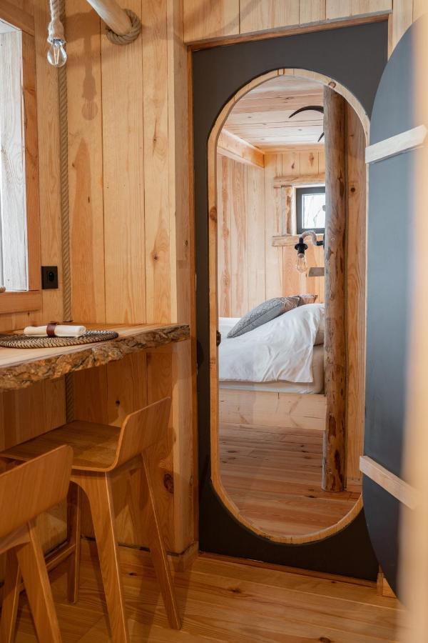 La Cabane Ofuro Villa Celles  Eksteriør billede