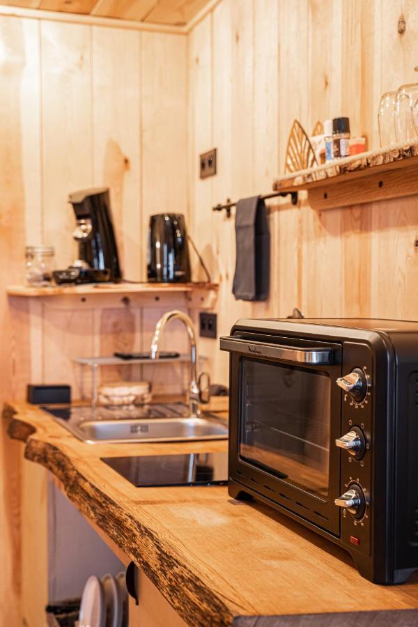 La Cabane Ofuro Villa Celles  Eksteriør billede