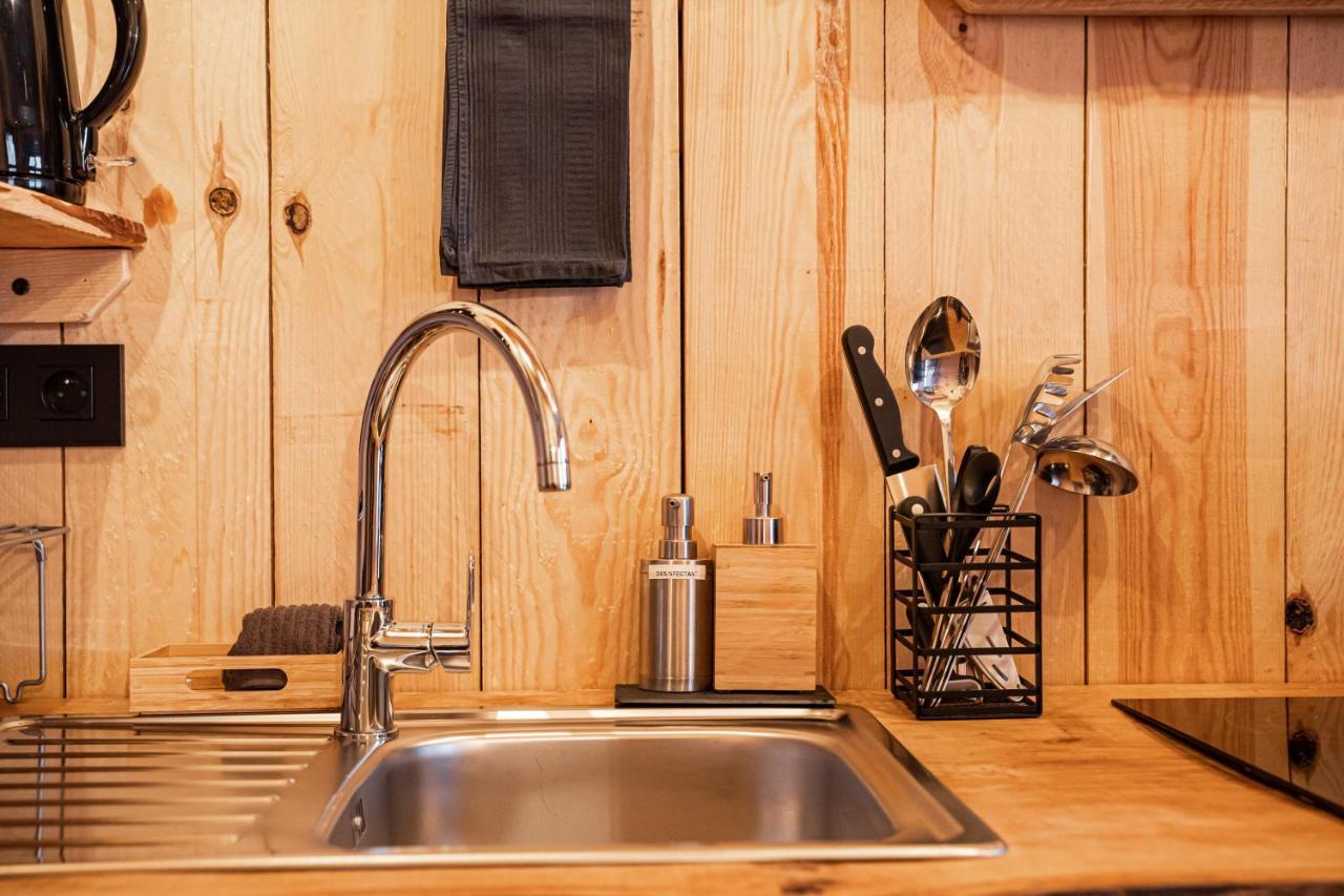 La Cabane Ofuro Villa Celles  Eksteriør billede