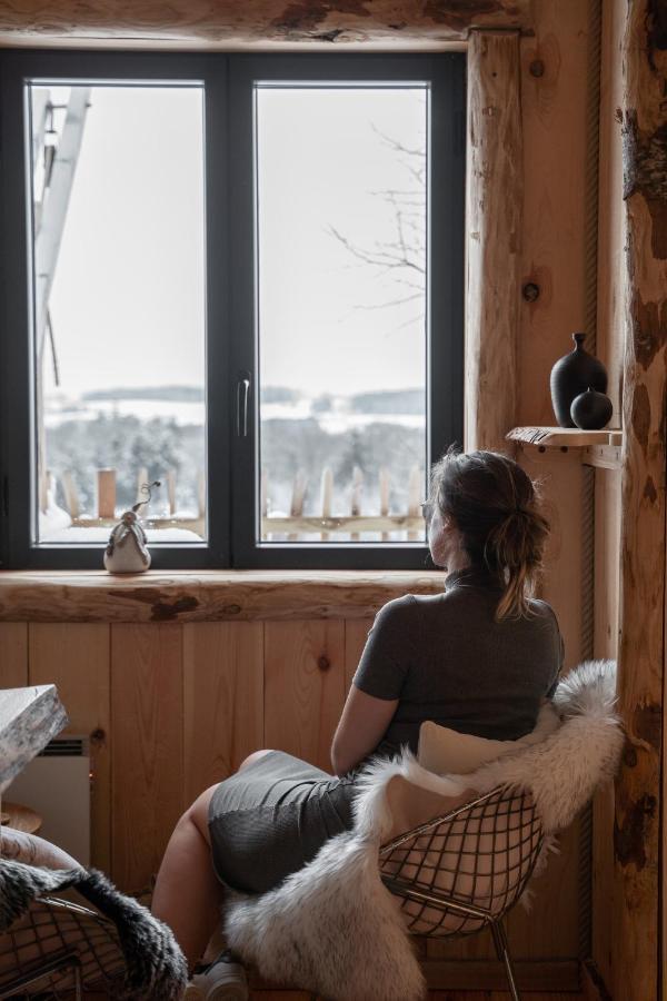 La Cabane Ofuro Villa Celles  Eksteriør billede